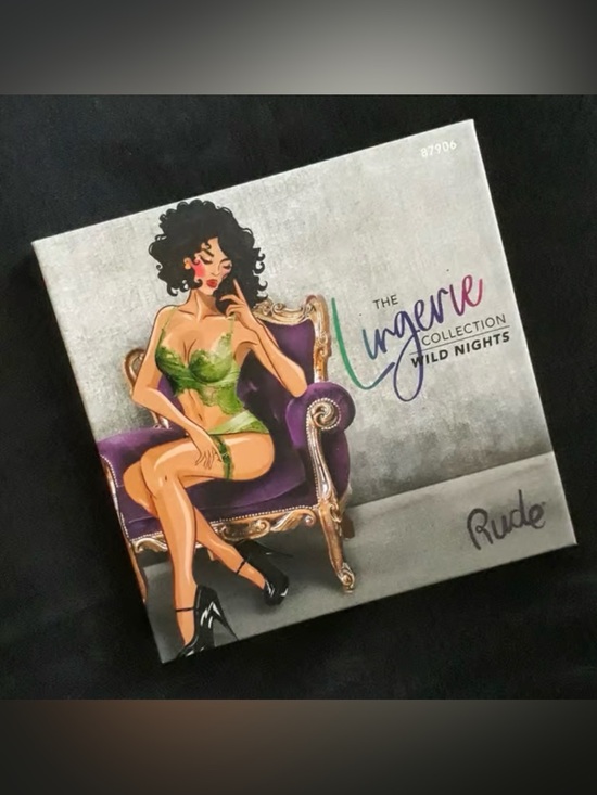 RUDE Other - Rude Cosmetics The Lingerie Collection Wild Nights Eyeshadow Palette
